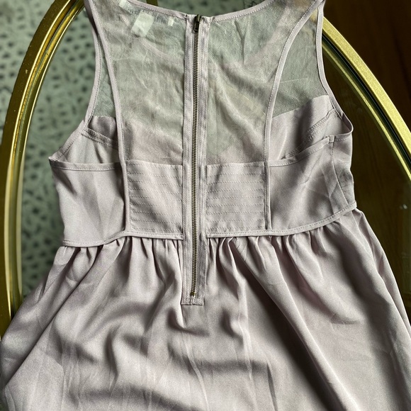 Lavender Sheer Peplum Tank from Forever 21 - Picture 5 of 5